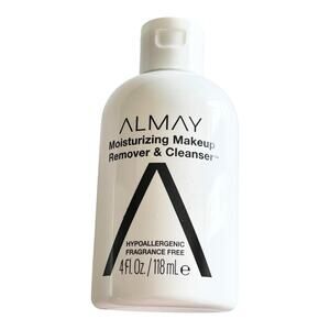 NEW Almay Moisturizing MAKEUP REMOVER & FACE CLEANSER 4oz Bottle Fragrance Free!